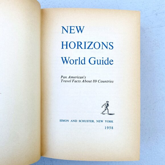 NEW HORIZONS WORLD GUIDE (1958) by Pan American World Airways Hardback Book - Picture 5 of 10